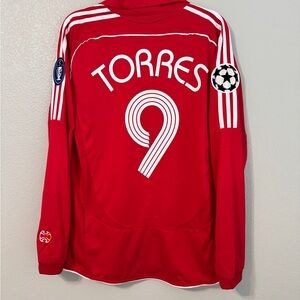 Liverpool 2006/2007 Torres UCL home jersey